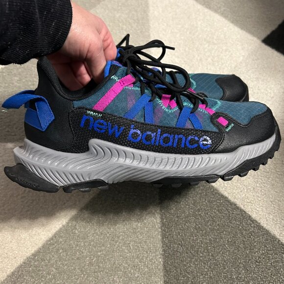 New Balance Shando 'Black Team Royal' Trail Running Sneakers Women's 10.5 WIDE - Picture 2 of 13